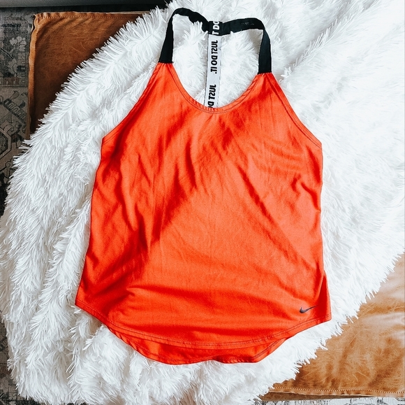 Nike Tops - 3/$15 Nike Vibrant Orange Workout Tank Size Small